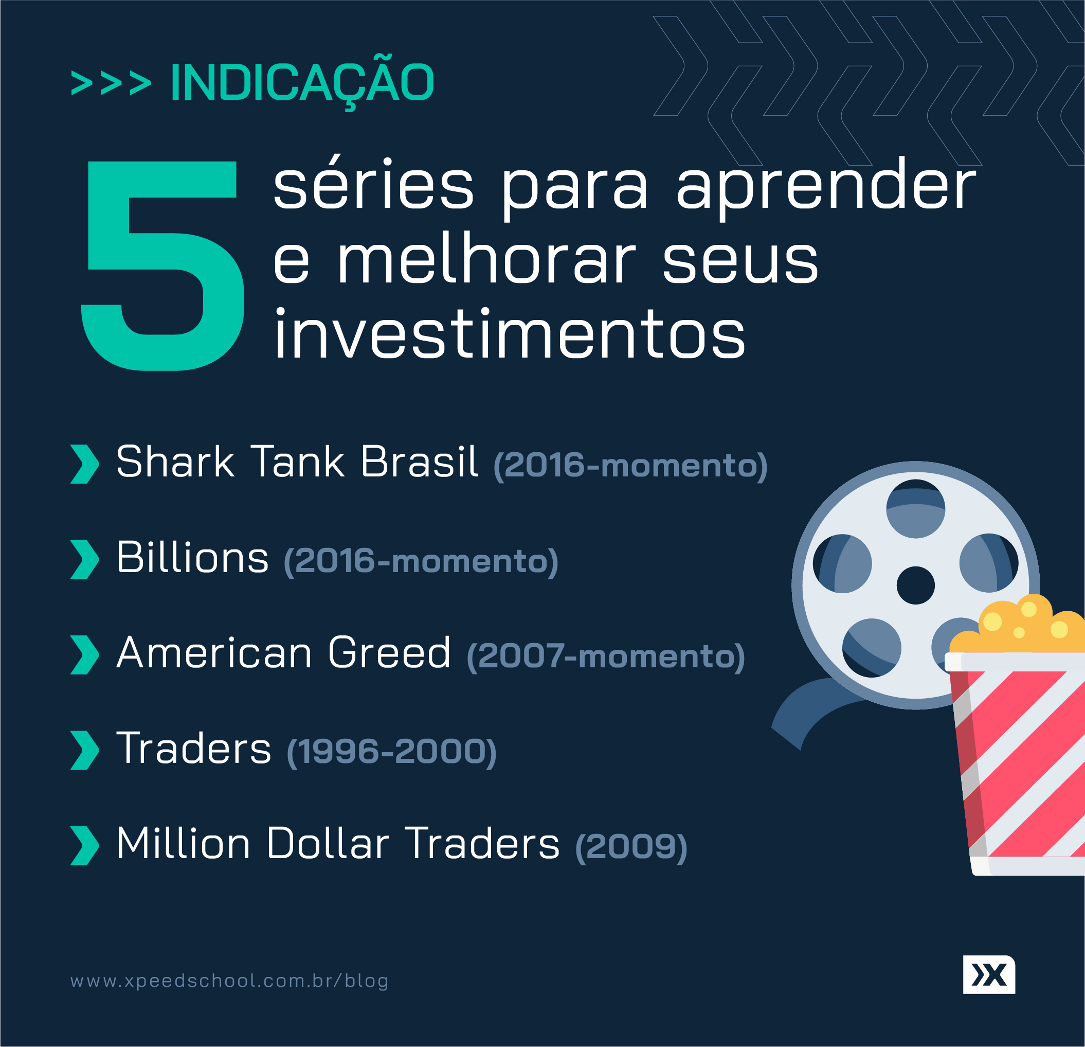 5 séries para aprender e melhorar seus investimentos